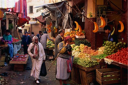 Street scene and the souk in the Medina, Casablanca, Morocco, North Africa, Africa Stock Photo - Rights-Managed, Code: 841-02711018