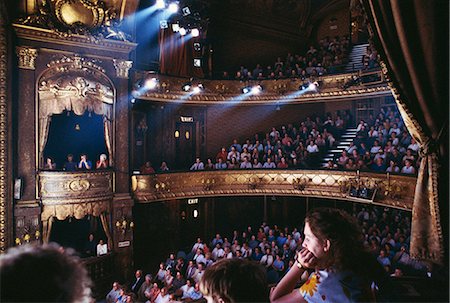 The audience at the Theatre Royal, Haymarket, London, England, United Kingdom, Europe Foto de stock - Con derechos protegidos, Código: 841-02711086