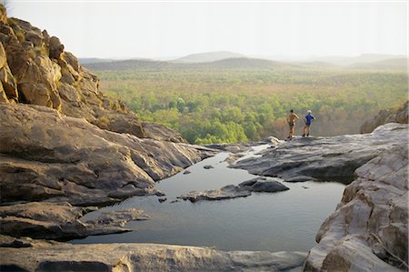 parc national de kakadu - Gunlom Falls, Parc National de Kakadu, Australie, UNESCO World Heritage Site, Pacifique Photographie de stock - Rights-Managed, Code: 841-02711095