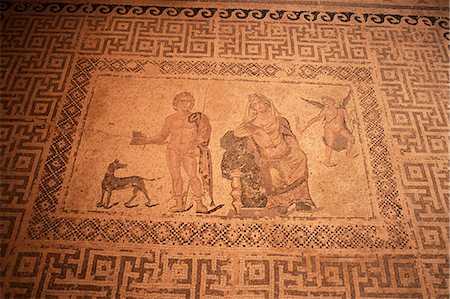 simsearch:841-02711339,k - Mosaic, House of Dionysos, Paphos, Cyprus, Europe Fotografie stock - Rights-Managed, Codice: 841-02711339