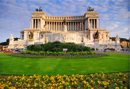 Victor Emmanuel Monument, Rome, Lazio, Italy, Europe Foto de stock - Con derechos protegidos, Código: 841-02711343