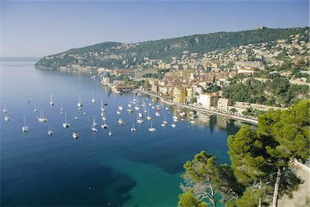 Villefranche sur Mer, Cote d'Azur, Mediterranean coast, Provence, France, Europe Stock Photo - Rights-Managed, Code: 841-02711384