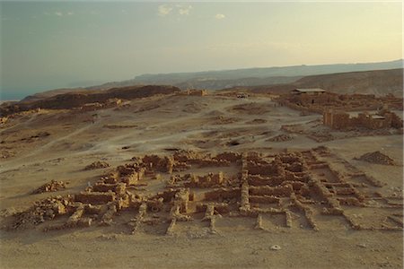 Archaeological site, Masada, Israel, Middle East Fotografie stock - Rights-Managed, Codice: 841-02711611