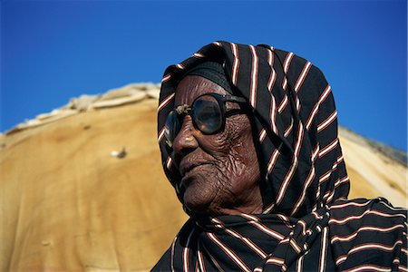 elderly black woman - Portrait of old woman, Ethiopia, Africa Stock Photo - Rights-Managed, Code: 841-02711652
