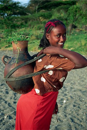 simsearch:841-02704892,k - Portrait of woman fetching water, Ethiopia, Africa Stock Photo - Rights-Managed, Code: 841-02711733