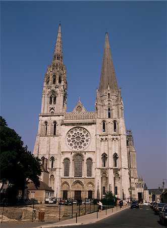 simsearch:841-02993257,k - Cathédrale de Chartres, patrimoine mondial de l'UNESCO, Chartres, Eure-et-Loir, Centre, France, Europe Photographie de stock - Rights-Managed, Code: 841-02711866
