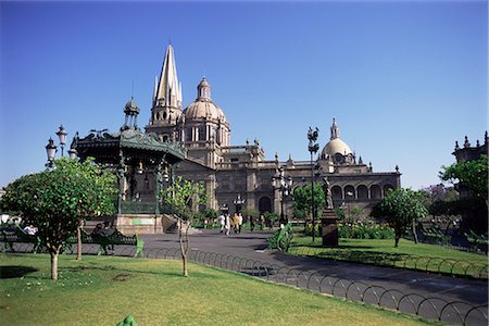 Cathédrale, Guadalajara, au Mexique, en Amérique du Nord Photographie de stock - Rights-Managed, Code: 841-02712111