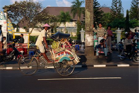 Transport, Jogjakarta, Java, Indonesia, Southeast Asia, Asia Stock Photo - Rights-Managed, Code: 841-02712190