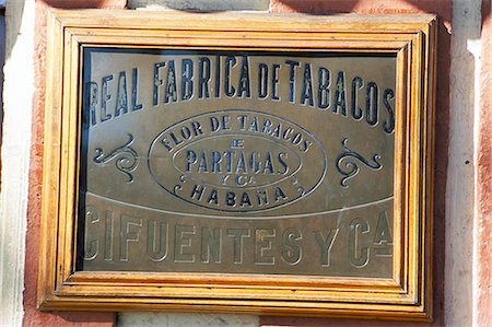 Real Fabrica de Tabacos Partagas, Cuba's best cigar factory, Havana, Cuba, West Indies, Central America Stock Photo - Rights-Managed, Code: 841-02712312