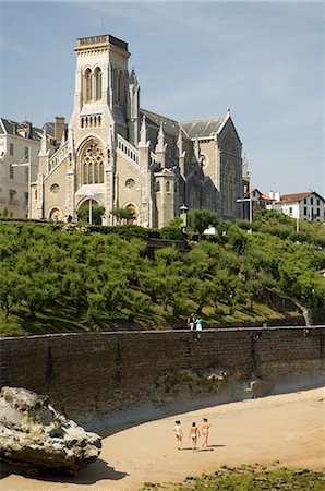 simsearch:841-02993806,k - Église, Biarritz, Basque country, Pyrénées-Atlantiques, Aquitaine, France, Europe Photographie de stock - Rights-Managed, Code: 841-02712503