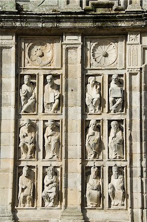 santiago cathedral - Puerta Santa doorway, Santiago Cathedral, Santiago de Compostela, Galicia, Spain, Europe Stock Photo - Rights-Managed, Code: 841-02712576