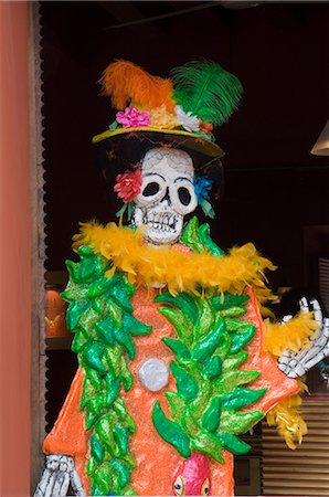 Day of the Dead decoration, Oaxaca City, Oaxaca, Mexico, North America Stock Photo - Rights-Managed, Code: 841-02712588