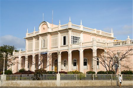 railing palace - Mindelo Palace, Mindelo, Sao Vicente, Cape Verde Islands, Africa Stock Photo - Rights-Managed, Code: 841-02712627