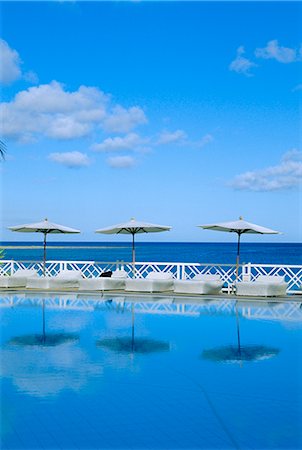 Swimming pool, Mauritius Foto de stock - Con derechos protegidos, Código: 841-02712967