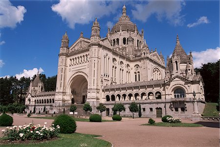 Basilica of St. Theresa, Lisieux, Basse Normandie (Normandy), France, Europe Stock Photo - Rights-Managed, Code: 841-02713216