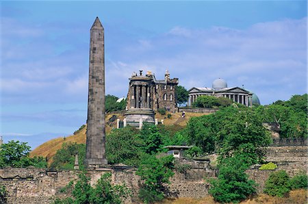 simsearch:841-05781267,k - Calton Hill monuments, Calton Hill, Edinburgh, Lothian, Scotland, United Kingdom, Europe Foto de stock - Direito Controlado, Número: 841-02713242