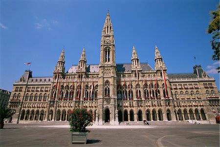 rathaus - Rathaus (hôtel de ville), Vienne, Autriche, Europe Photographie de stock - Rights-Managed, Code: 841-02713270