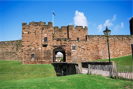 simsearch:841-02994448,k - Gatehouse, Carlisle Castle, Carlisle, Cumbria, England, United Kingdom, Europe Foto de stock - Con derechos protegidos, Código: 841-02713390