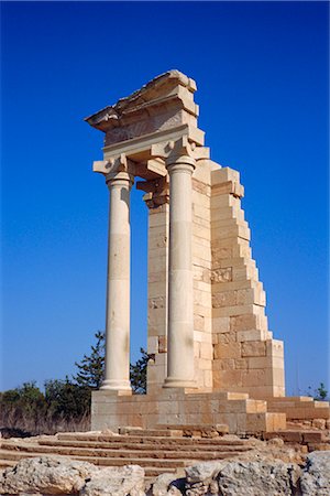 Roman Temple of Apollo, Kourion, Cyprus, Europe Stock Photo - Rights-Managed, Code: 841-02713568