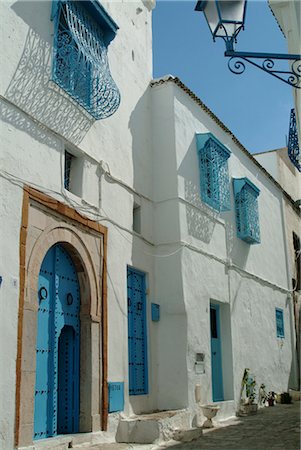 Sidi Bou Said, near Tunis, Tunisia, North Africa, Africa Stock Photo - Rights-Managed, Code: 841-02713632