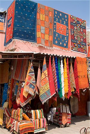 Carpets, Place de Criee, Souks, Marrakech, Morocco, North Africa, Africa Stock Photo - Rights-Managed, Code: 841-02713697