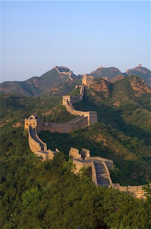 The Great Wall, near Jing Hang Ling, UNESCO World Heritage Site, Beijing, China, Asia Stock Photo - Rights-Managed, Code: 841-02713752