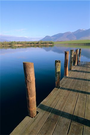 simsearch:841-02943873,k - Keswick Landing Stage, Derwentwater (Derwent Water), Lake District National Park, Cumbria, England, UK Foto de stock - Con derechos protegidos, Código: 841-02713762