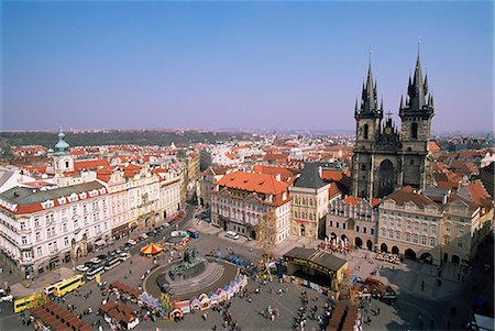simsearch:841-02903231,k - Place de la vieille ville et Cathédrale Notre-Dame avant Tyn, Prague, UNESCO World Heritage Site, République tchèque, Europe Photographie de stock - Rights-Managed, Code: 841-02713809