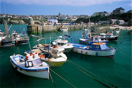 simsearch:841-03517198,k - Fishing boats in harbour, Newquay, Cornwall, England, United Kingdom, Europe Foto de stock - Con derechos protegidos, Código: 841-02713905