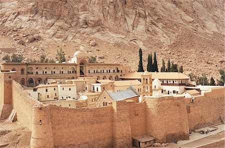 simsearch:841-02917918,k - St. Catherine's monastery, UNESCO World Heritage Site, Sinai, Egypt, North Africa, Africa Stock Photo - Rights-Managed, Code: 841-02720085