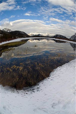 Vermilion Lakes, Banff National Park, UNESCO World Heritage Site, Rocky Mountains, Alberta, Canada, North America Foto de stock - Con derechos protegidos, Código: 841-02720322
