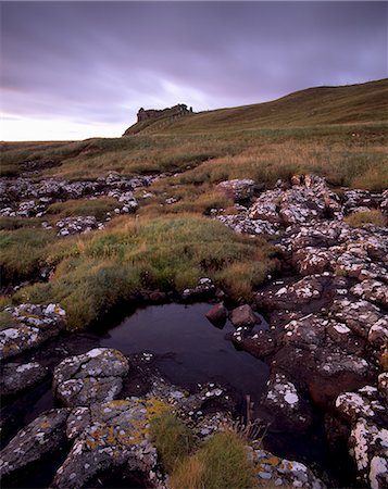 simsearch:841-02720459,k - Ruines de Duntulm Castle, Trotternish, île de Skye Macdonald mènent, Hébrides intérieures, région des Highlands, Ecosse, Royaume-Uni, Europe Photographie de stock - Rights-Managed, Code: 841-02720462