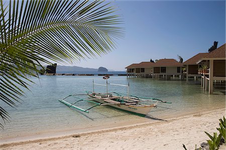 philippines outrigger canoe - El Nido, Palawan, Philippines, Southeast Asia, Asia Stock Photo - Rights-Managed, Code: 841-02720590