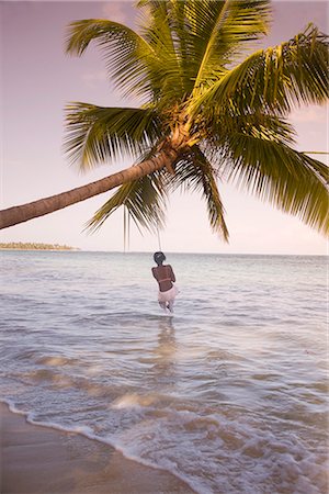 Haitian woman, Las Terrenas, Samana Peninsula, Dominican Republic, West Indies, Caribbean, Central America Fotografie stock - Rights-Managed, Codice: 841-02720743