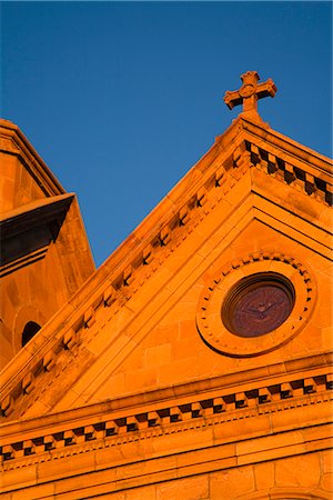 saint francis cathedral - St. Francis Cathedral, Santa Fe, New Mexico, United States of America, North America Stock Photo - Rights-Managed, Code: 841-02721036