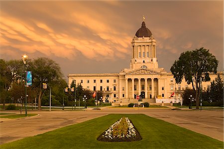 Palais législatif, Winnipeg, Manitoba, Canada, l'Amérique du Nord Photographie de stock - Rights-Managed, Code: 841-02721061