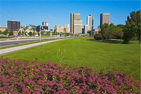 Winnipeg skyline , Manitoba, Canada, North America Stock Photo - Rights-Managed, Code: 841-02721063