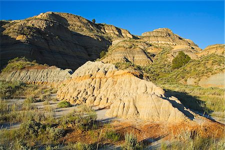 Theodore Roosevelt National Park Nord unité, Watford, Dakota du Nord, États-Unis d'Amérique, Amérique du Nord Photographie de stock - Rights-Managed, Code: 841-02721070