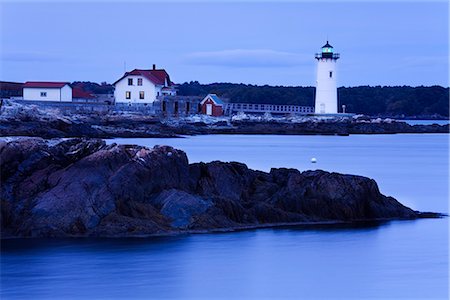 portsmouth - Fort Constitution Lighthouse, Portsmouth, New Hampshire, New England, United States of America, North America Foto de stock - Con derechos protegidos, Código: 841-02721168