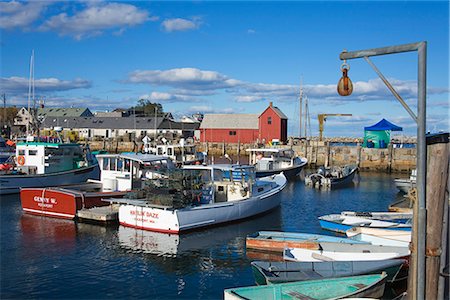 fishing boats usa - Rockport Harbor, Cape Ann, Greater Boston Area, Massachusetts, New England, United States of America, North America Stock Photo - Rights-Managed, Code: 841-02721163