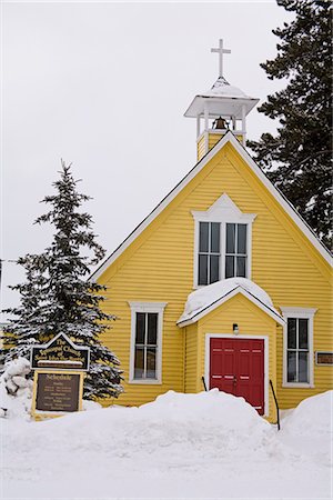 simsearch:841-02721222,k - Episcopal church, Breckenridge, Rocky Mountains, Colorado, United States of America, North America Fotografie stock - Rights-Managed, Codice: 841-02721221