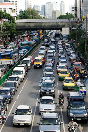 Traffic, Bangkok, Thailand, Southeast Asia, Asia Stock Photo - Rights-Managed, Code: 841-02721304