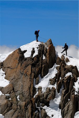 simsearch:841-02944044,k - Alpinistes, grimpeurs, massif du Mont Blanc, Alpes françaises, France, Europe Photographie de stock - Rights-Managed, Code: 841-02721472