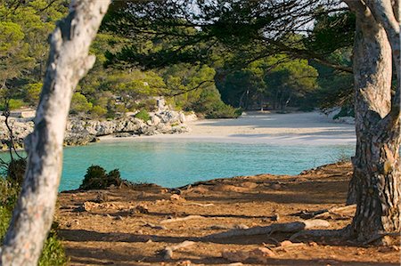 Macarella beach, Menorca, Balearic Islands, Spain, Mediterranean, Europe Stock Photo - Rights-Managed, Code: 841-02721714