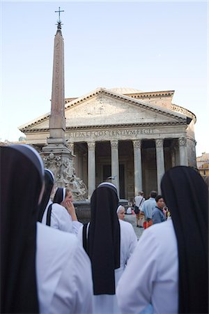 panthéton - Place de la rotonde et Panthéon, Rome, Lazio, Italie, Europe Photographie de stock - Rights-Managed, Code: 841-02721741