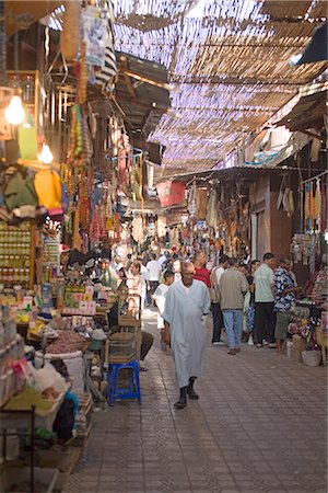 Souk, Marrakech, Morocco, North Africa, Africa Stock Photo - Rights-Managed, Code: 841-02721759