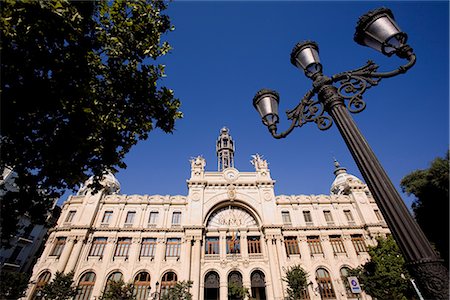 simsearch:841-02721908,k - Post Office Building, Plaza del Ayuntamiento (City Hall Square), Valencia, Spain, Europe Foto de stock - Con derechos protegidos, Código: 841-02721767