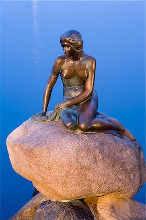 Little Mermaid, Copenhagen, Denmark, Scandinavia, Europe Stock Photo - Rights-Managed, Code: 841-02721785