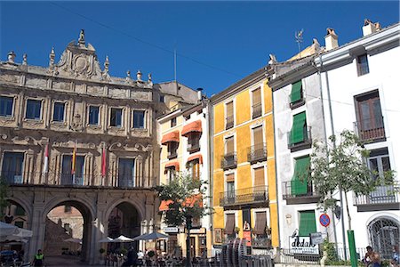 Place de la cathédrale, Cuenca, Castille-La Mancha, Espagne, Europe Photographie de stock - Rights-Managed, Code: 841-02721902