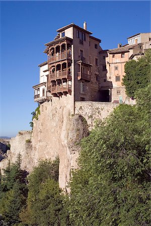 Maison de pendaison, Cuenca, Castille-La Mancha, Espagne, Europe Photographie de stock - Rights-Managed, Code: 841-02721903